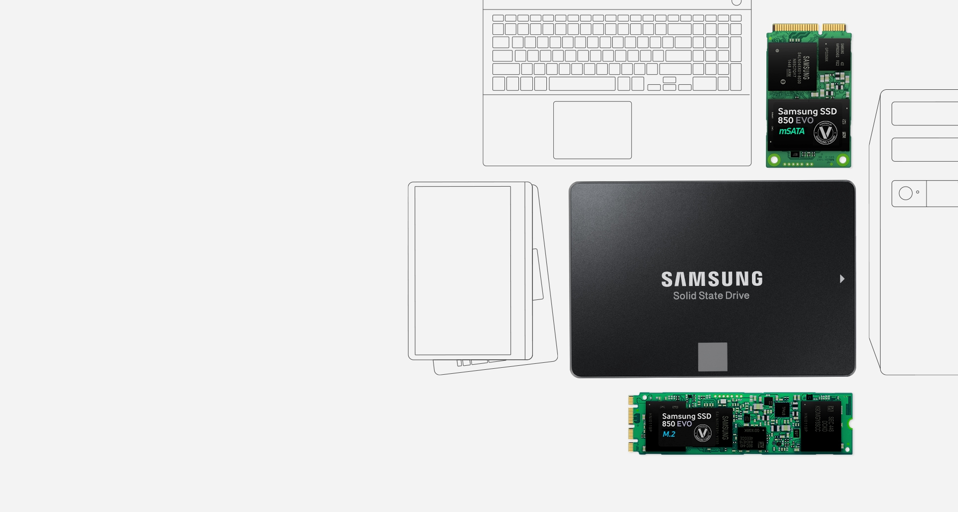 Samsung ssd 850 hot sale evo msata 250gb